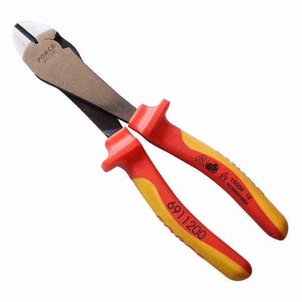 Force Insulated Diagonal Cutting Plier 200Mm