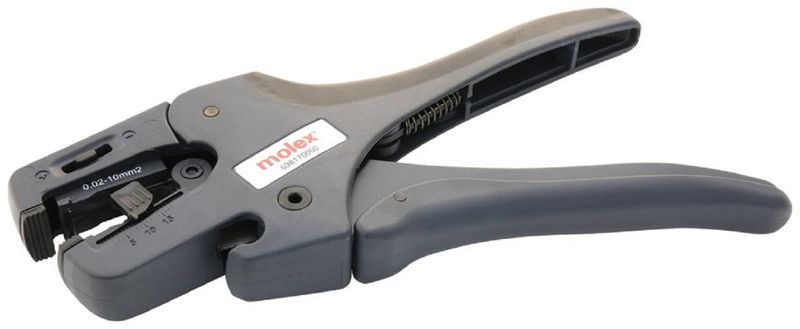 Molex (63817-0000) Wire Stripper, 34-8 AWG / 0.05-10mm² Capacity Cable