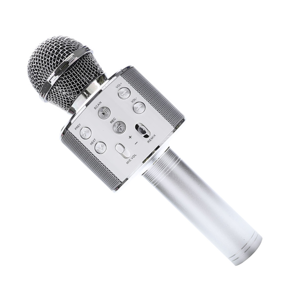 Karaoke Microphone Wireless Bluetooth, Portable Handheld Mic Speaker