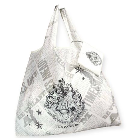 Classy White Harry Potter Large Tote Bag Image