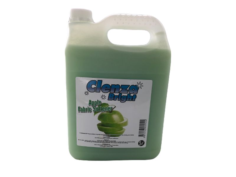 Clenza Bright Fabric Softner Apple 5Lt