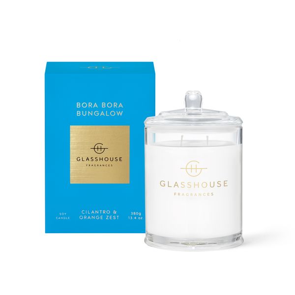 Glasshouse 380g Candle - Bora Bora bungalow