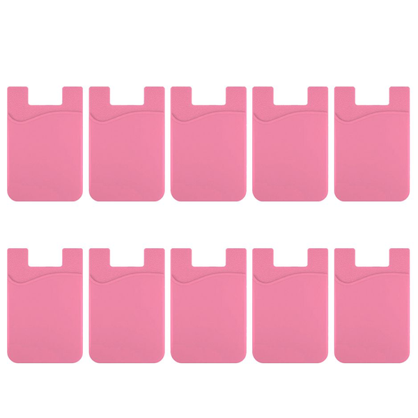 Silicone Phone Card Holder - Pack of 10