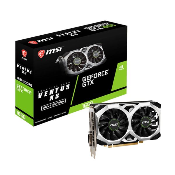 MSI Nvidia GeForce GTX 1650 D6 VENTUS XS OCV1 4GB GDDR6 128-BIT