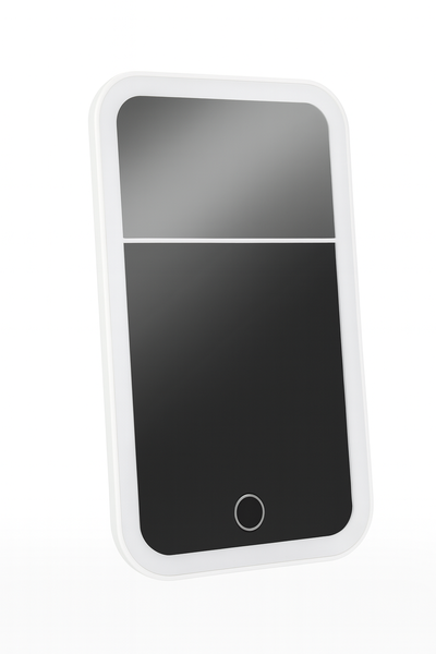 2-in-1 LED Light Makeup Mirror with Touch Sensor and 5x Magnification