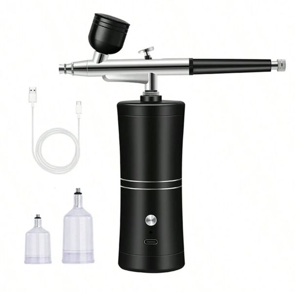 Portable Airbrush Compressor Kit |Ideal for Nails, Art, Cake Decorating