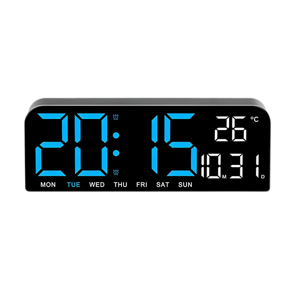 Week, And Dates Display Led Alarm Clock image