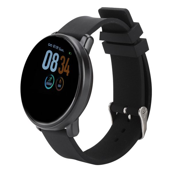 Waterproof Fitness Bracelet: Black