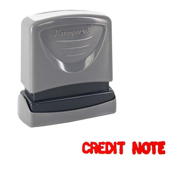 X Stamper Self Inking Red Stamp - Credit Note