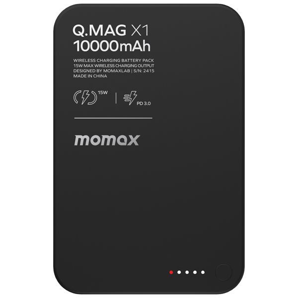Momax Q.Mag X1 Magnetic Wireless Battery Pack 10000mAh - Gen 2