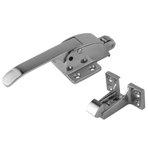 Stainless Steel Spring Loaded Walk In Freezer Cooler Door Handle Latch