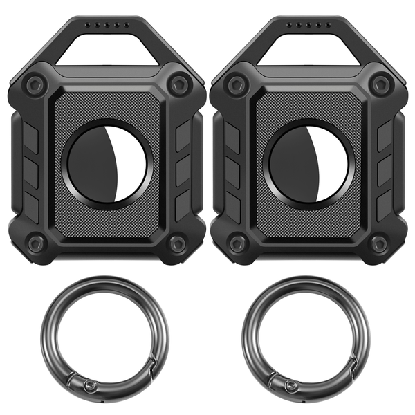 2 Pack Keychain Holder Case For Airtags , Luggage And Keys