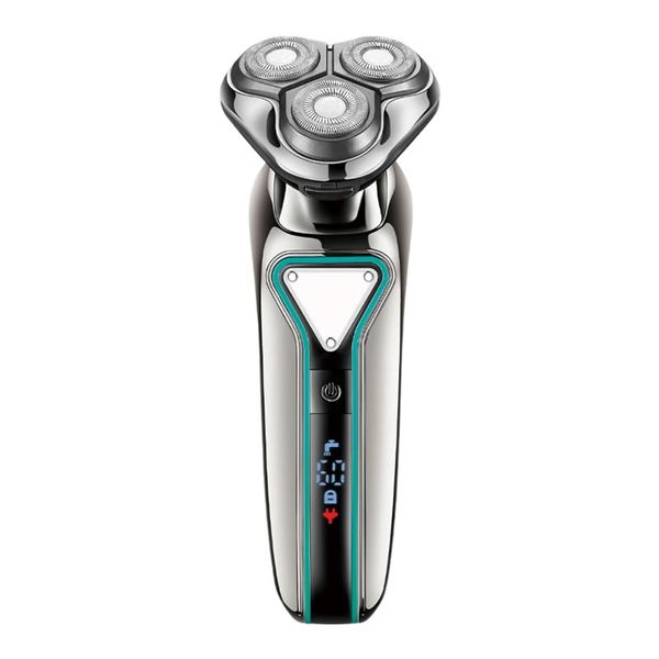 Triple Blade 3D Floating Waterproof Rechargeable Shaver V-323