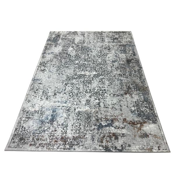 Grey Abstract Rug - 230 x 160 cm