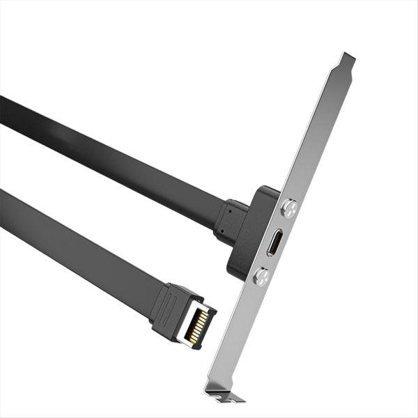 Usb3.1 Baffle Cable /Type-E To Type-C Front C Mother Chassis A-80Cm