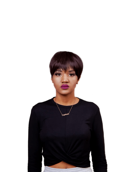 100% Peruvian Pixie Cut Wig!