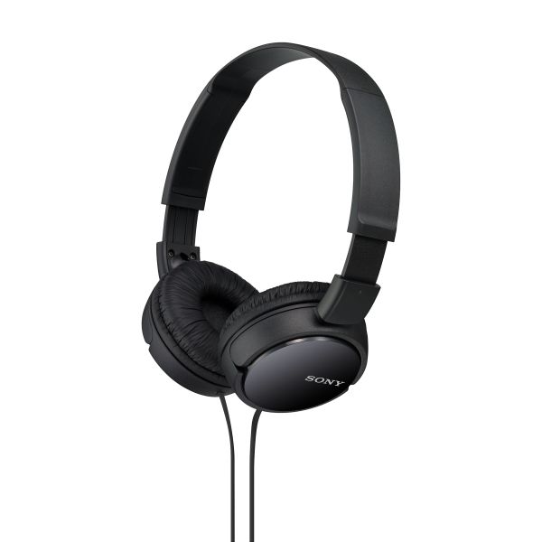 Sony MDR-ZX110 Foldable Headphones - Black
