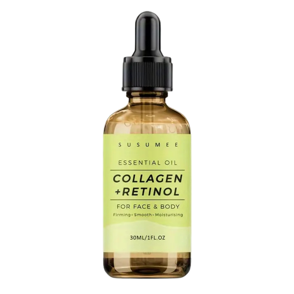 Susumee Collagen + Retinol Oil with Vitamin C &amp; E for Face, Neck &amp; Body Firming 30ml