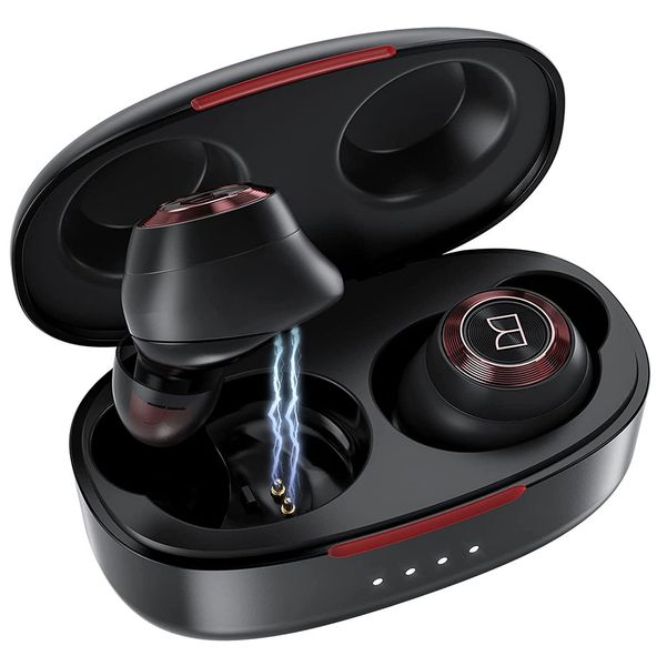 Monster Achieve 100 Airlinks Wireless In-Ear Headphones - Red