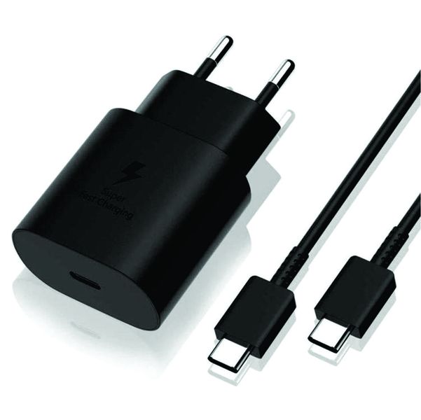 World Choice Super Fast Charging (PD 25W - USB C) &amp; Type C to Type C Cable