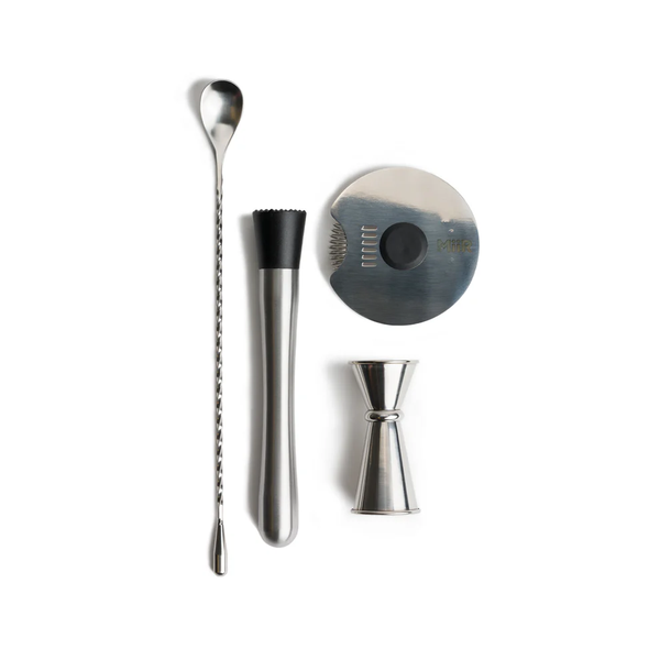 MiiR - Silver Stainless steel Cocktail &amp; Barware Tool Set