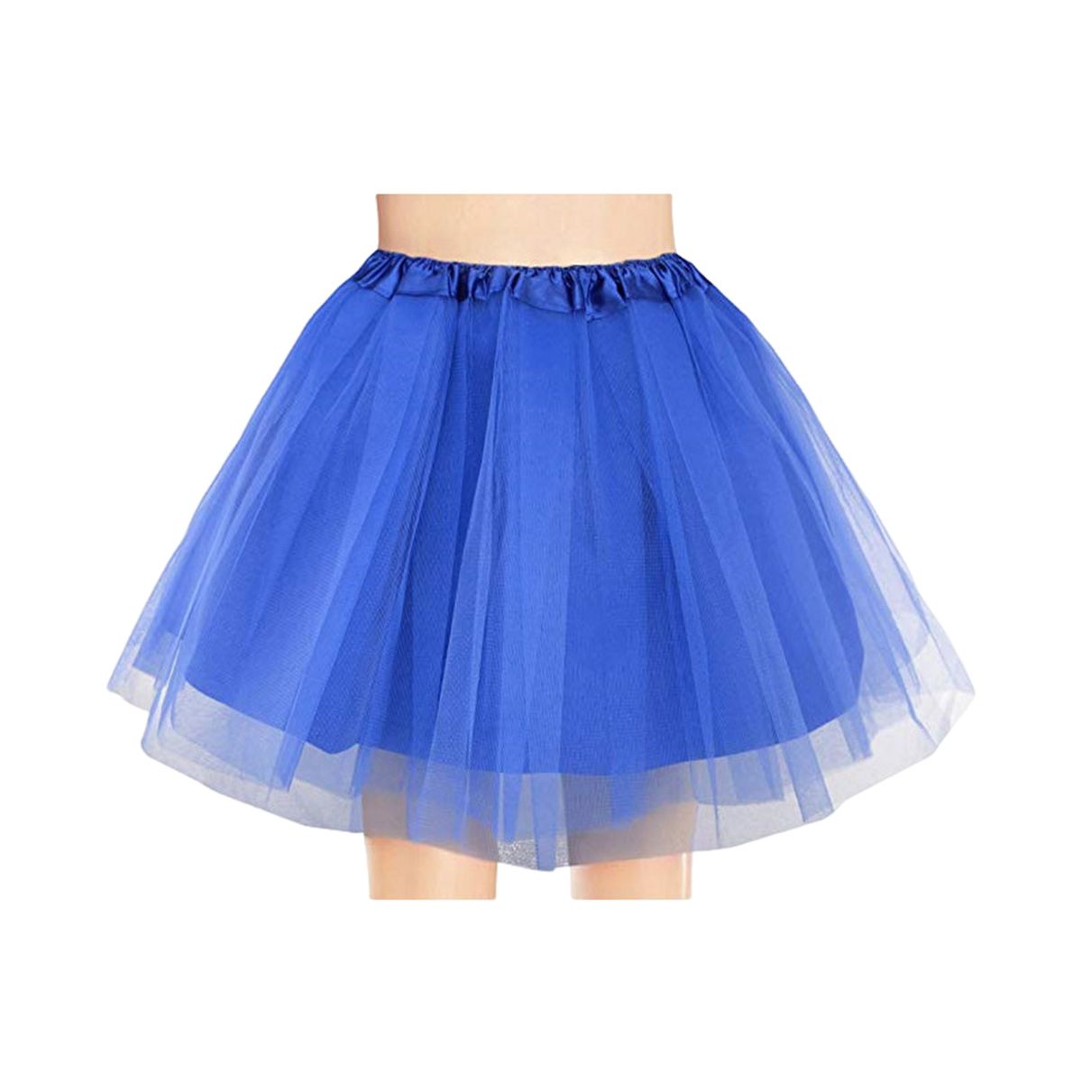 Women's Tutu Skirt Adult Classic Elastic Mini Tulle Ballet Skirt for ...