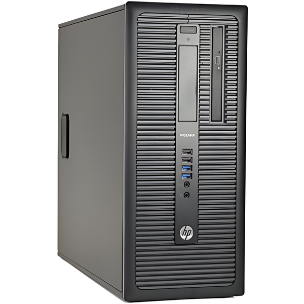 Certified Pre-Owned HP ProDesk 600 G1 MT - Intel i3 4th Gen - 4/256GB SSD
