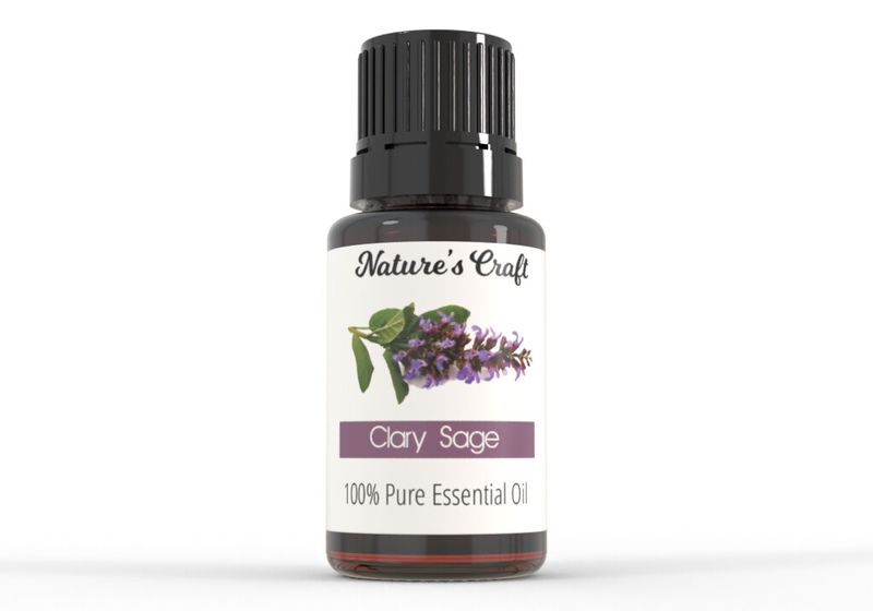 Nature's Craft Pure Clary Sage Essential Oil 10ml