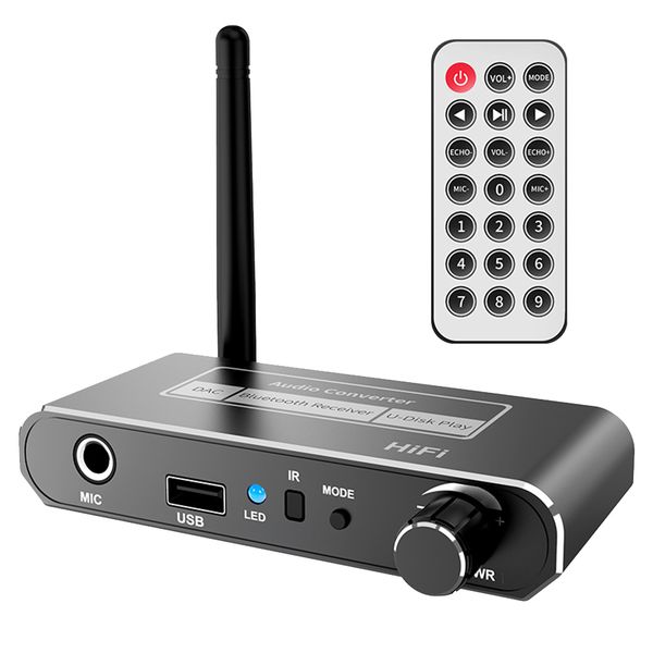 Wireless HIFI DAC Converter Bluetooth 5.2 Receiver