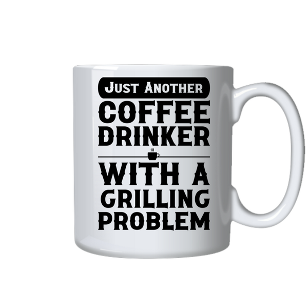Braai Coffee Mug - Drinker With A Grilling Problem