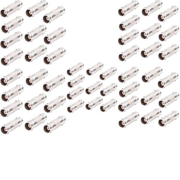 BNC Female to Female Connector (50 Pack)