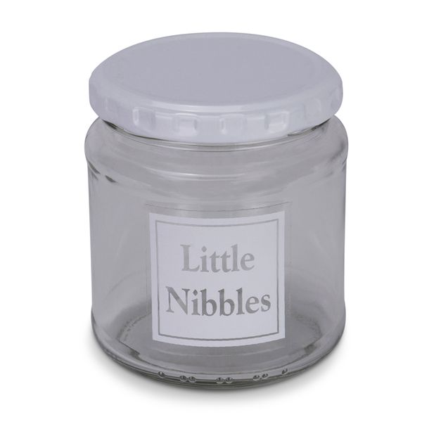 Jar - Little Nibbles - Transparent - Glass - 291ml
