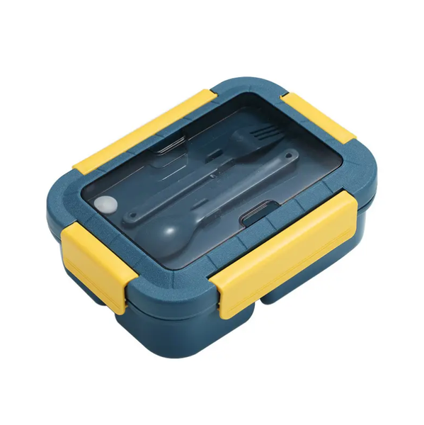 1400ML 3 In 1 Leakproof Lunch Box with Fork &amp; Spoon
