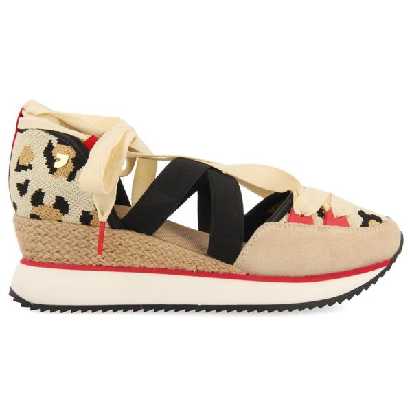 Gioseppo Ladies Espadrille Sneaker - Rowlett Leopard