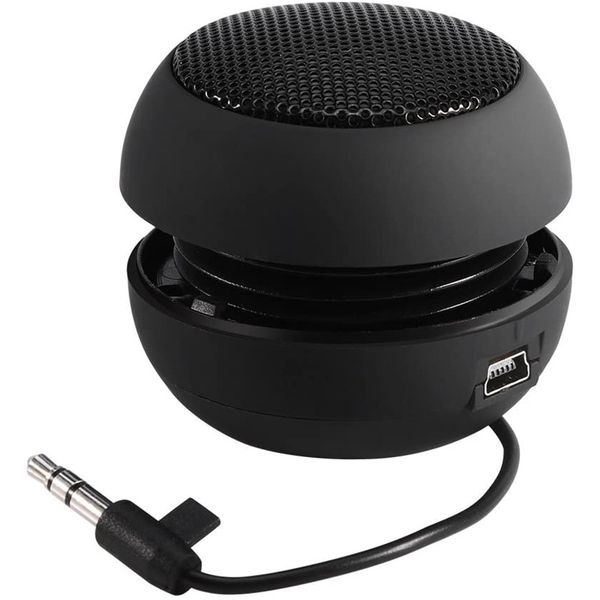 Mini Portable Travel Loud Speaker with 3.5Mm Audio Cable Low Voltage