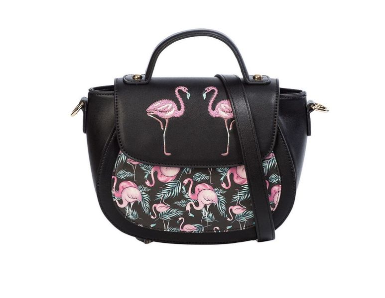Banned Retro - Malibu Shoulder Flamingo Bag