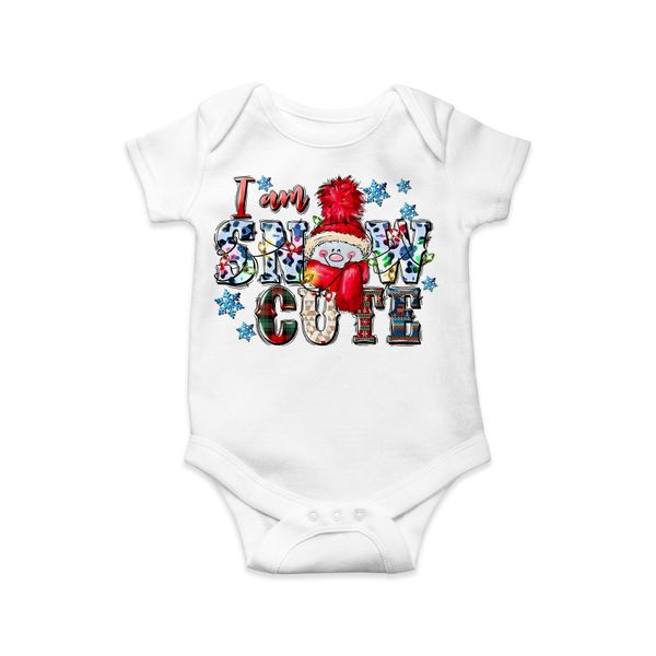 Im Snow Cute Baby Vest