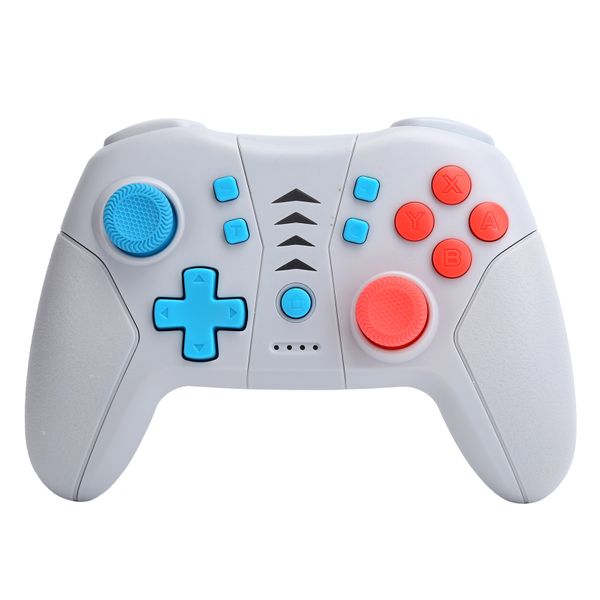 Programmable BT Gamepad Gray Compatible with Switch Pro