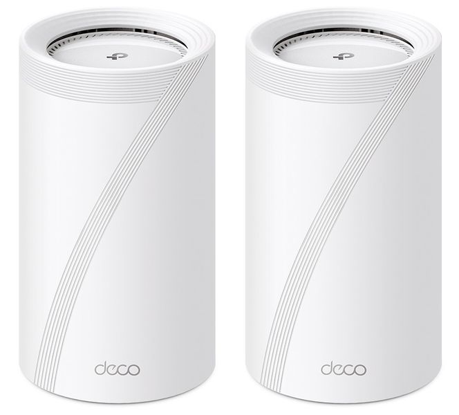 TP-Link Deco BE85(2-PACK) BE19000 Tri-Band Whole Home Mesh WiFi 7 System