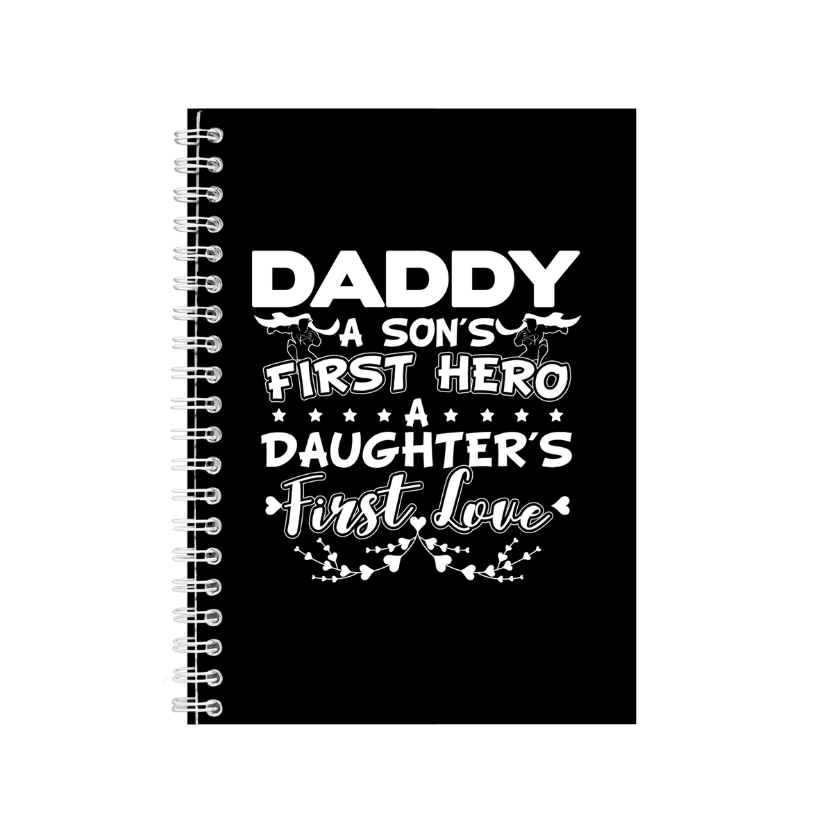 Daddy notebook dad gift idea from daughter son writing books