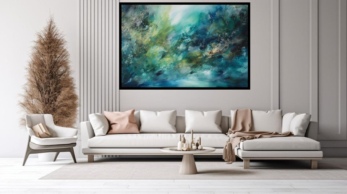 Canvas Wall Art Painting - Fancy Artwork - Abstract Art A0004