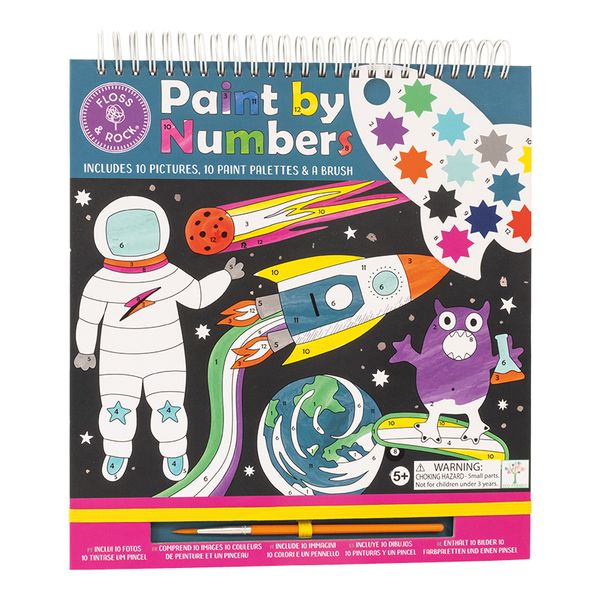 Floss &amp; Rock Paint By Number Book Space