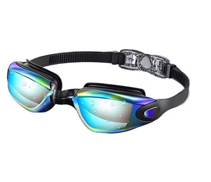 Waterproof and Anti-Fog Swimming Goggles for Adults - Racing Style