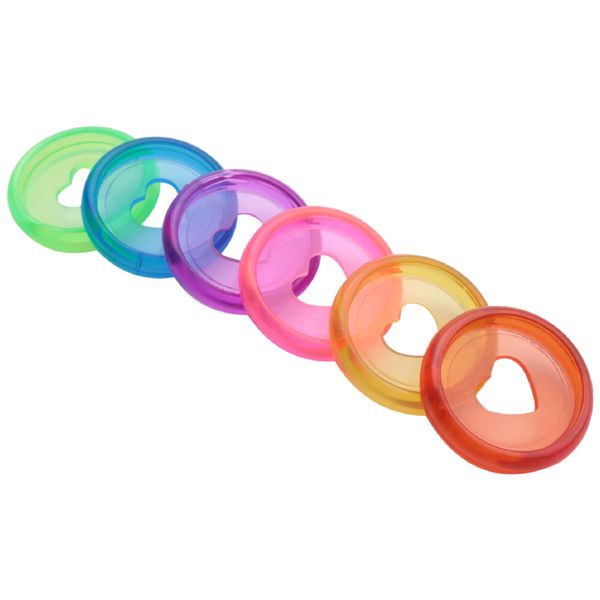 Discbound Expansion Heart Binder Rings Mushroom Hole for DIY