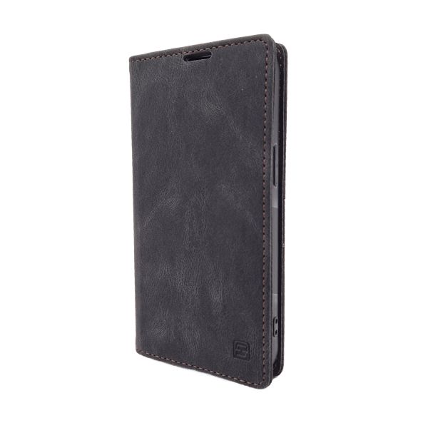 Magnetic Wallet Phone Case Compatible with Apple iPhone 13 Pro - 6.1" (2021) - Black