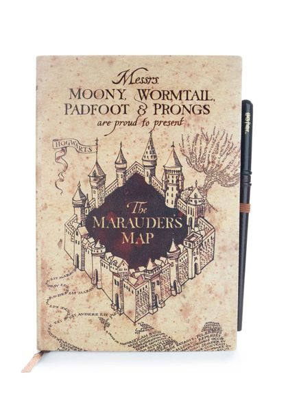 Harry Potter A5 Notebook with Wand Pen
