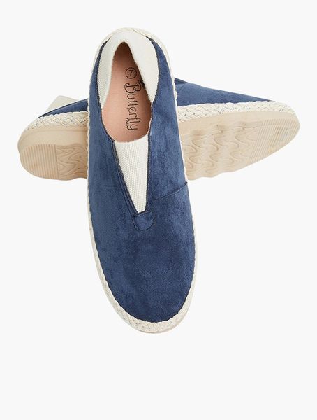 Butterfly Feet Slip On Pumps