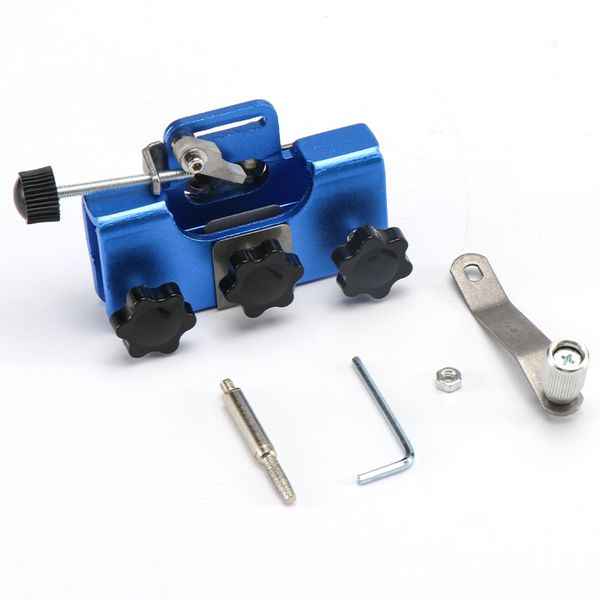 Manual Chain Grinder Sharpening Tool, Portable Blue Chain Saw Sharpener