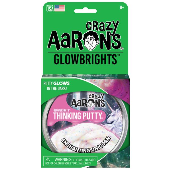 Crazy Aarons: Glowbrights - Enchanting Unicorn Thinking Putty