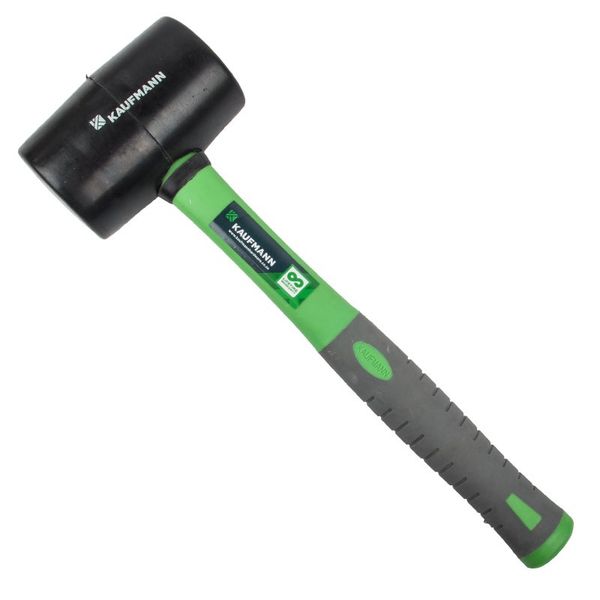 Kaufmann - Club Hammer - Rubber - Plastic Handle - 700g - Bulk Pack of 2